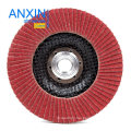 4.5"X5/8"-11 Vsm Ceramic Flap Disc with Metal Hub for Quick and Easy Mounting and Removal